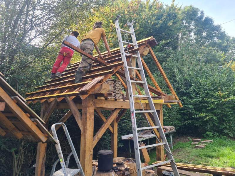 Chantier Participatif : Charpente Légère